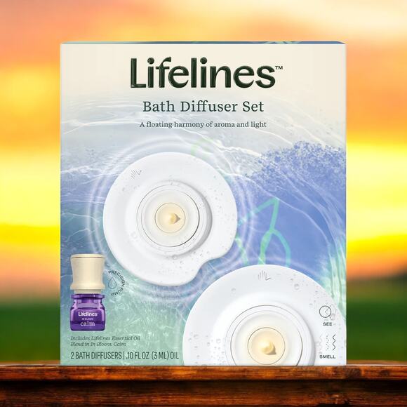 Lifeliness Bath Diffuser Set - Picture 1 of 7